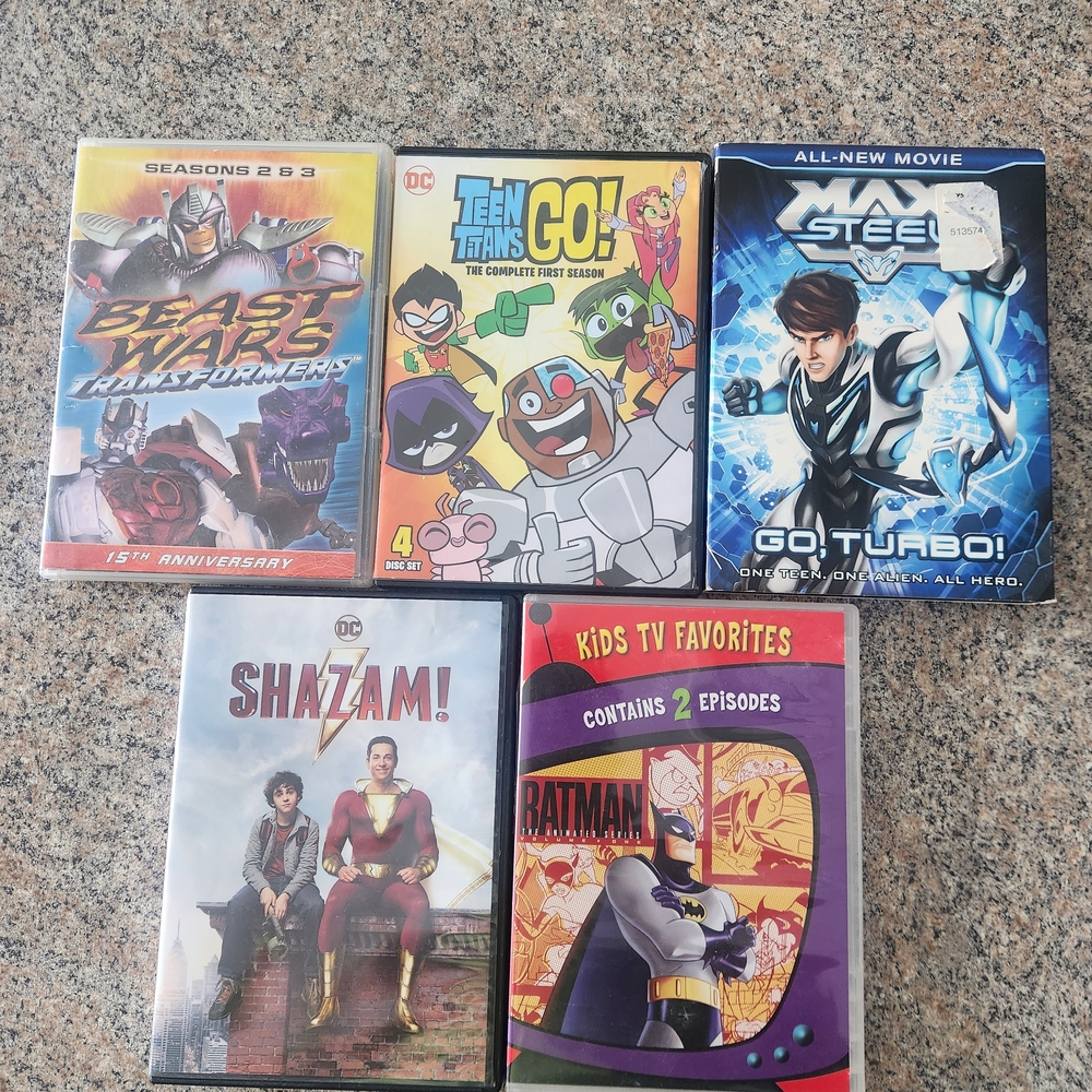 DVD Collection Set Of Five